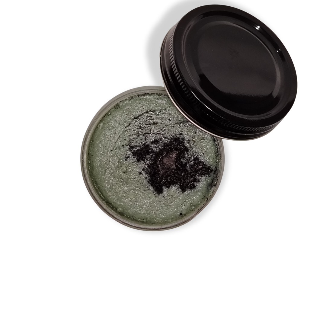 Charcoal Mint Salt Body Scrub