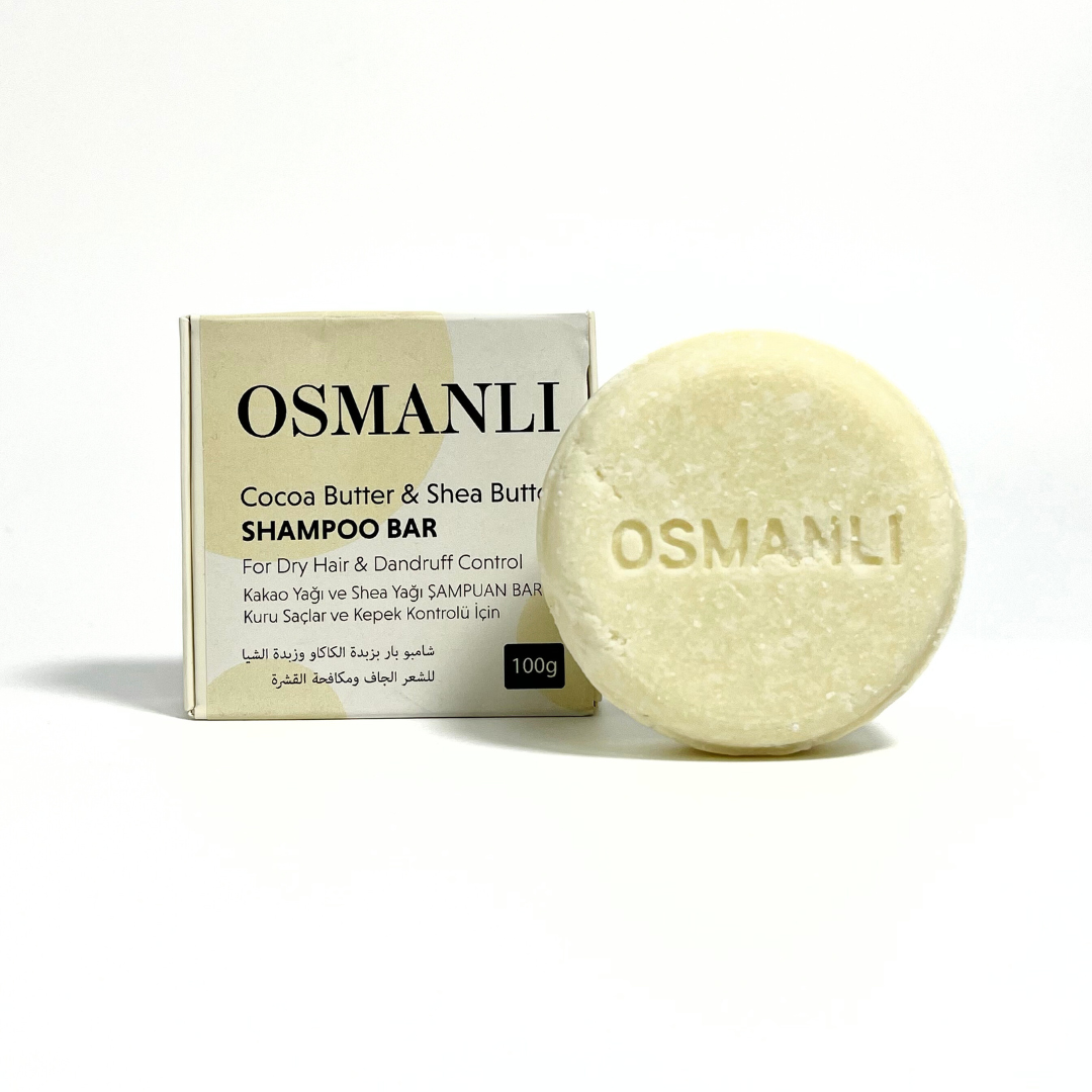 Cocoa Butter & Shea Butter Shampoo Bar